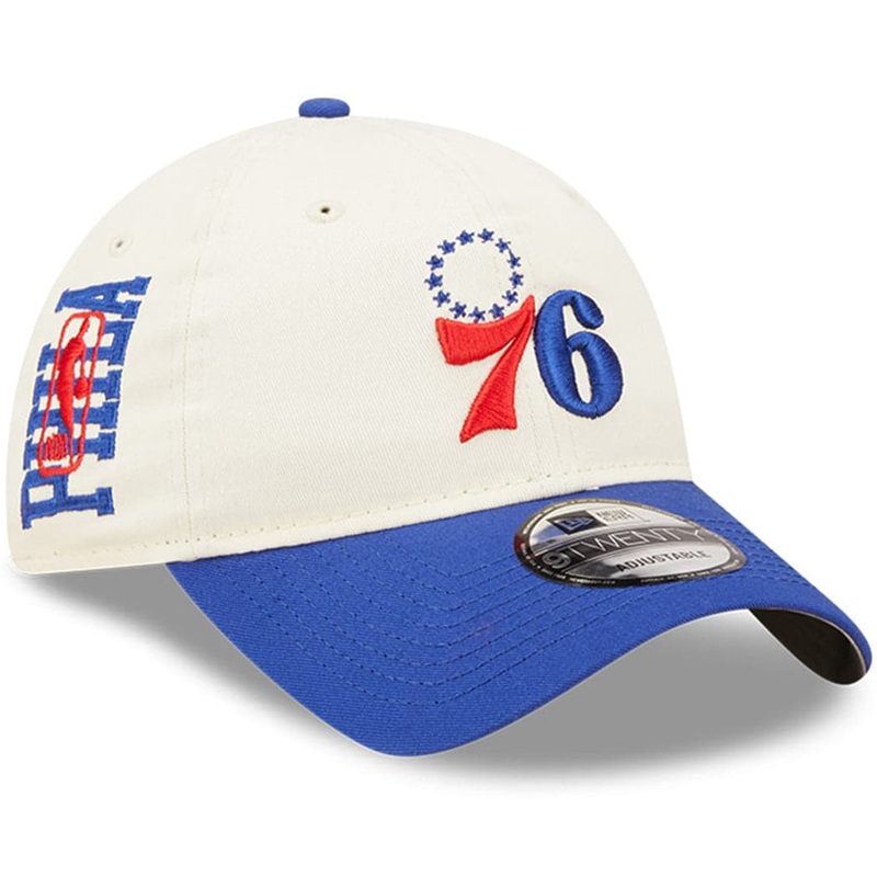 Philadelphia 76ers New Era NBA 2022 Draft 9TWENTY Strapback Hat – Cream