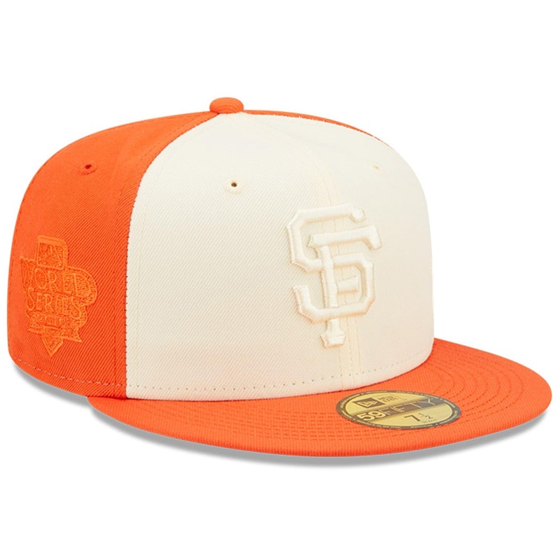 San Francisco Giants New Era MLB Tonal 2-Tone 59FIFTY Fitted Hat  – Black