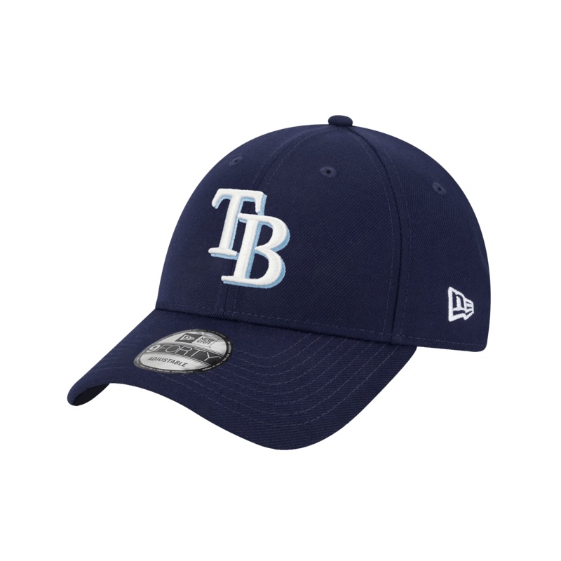 Tampa Bay Rays New Era MLB Team 9FORTY Snapback Hat – Navy