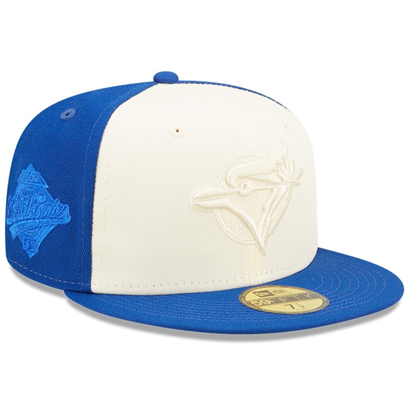 Toronto Blue Jays New Era MLB Tonal 2-Tone 59FIFTY Fitted Hat  – Blue