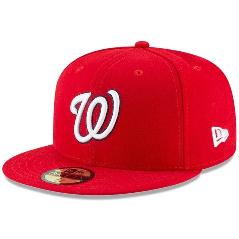 Washington Nationals New Era MLB AC On-Field Game 59FIFTY Fitted Hat – Red