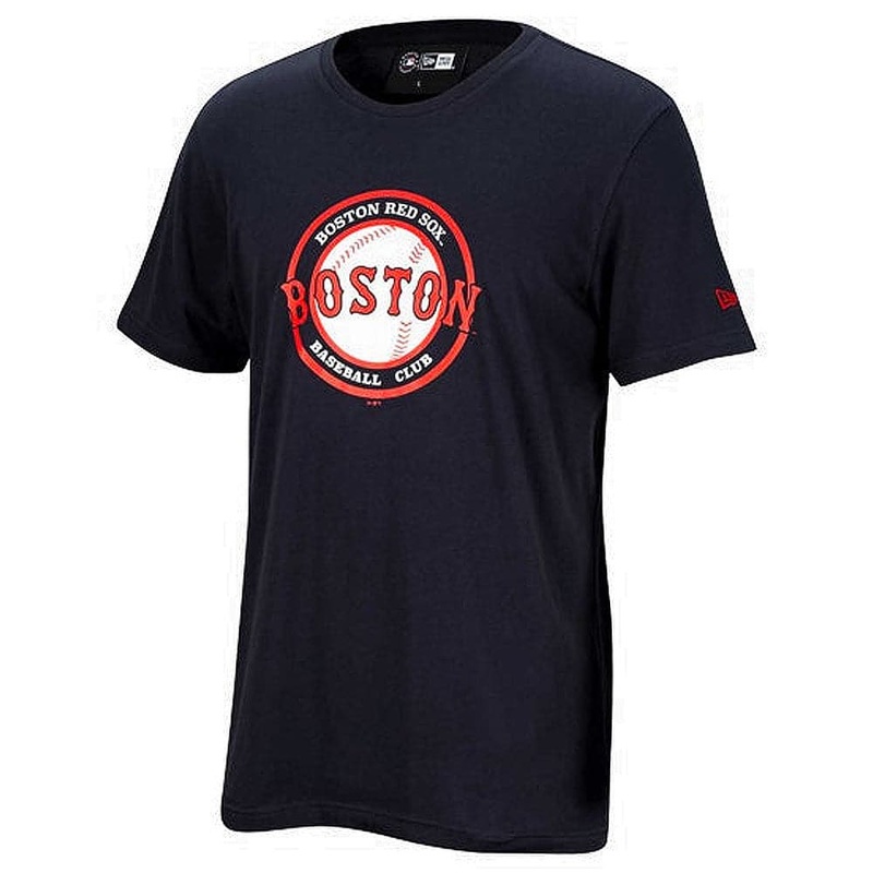 Boston Red Sox New Era MLB Circle Ball T-Shirt – Navy