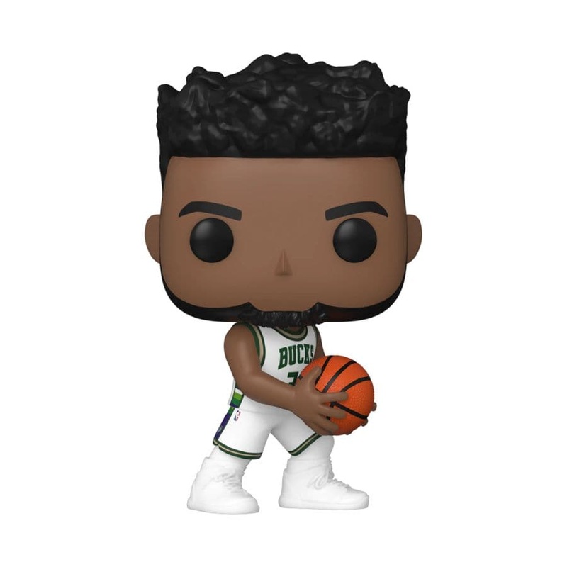 Giannis Antetokounmpo Milwaukee Bucks Funko NBA Pop City Edition Figure – White