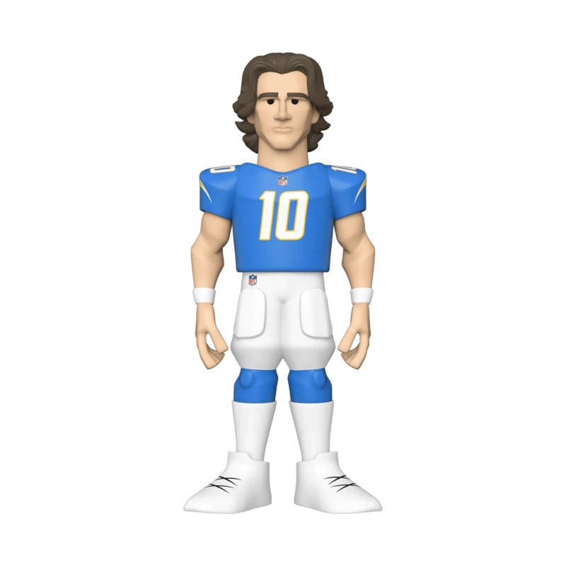 Justin Herbert Los Angeles Chargers Funko NFL 5″ Vinyl Gold Figure