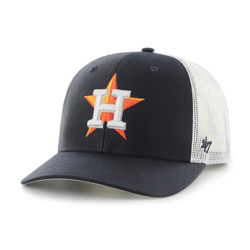 MLB Houston Astros ’47 Primary Trucker Snapback Hat – Navy