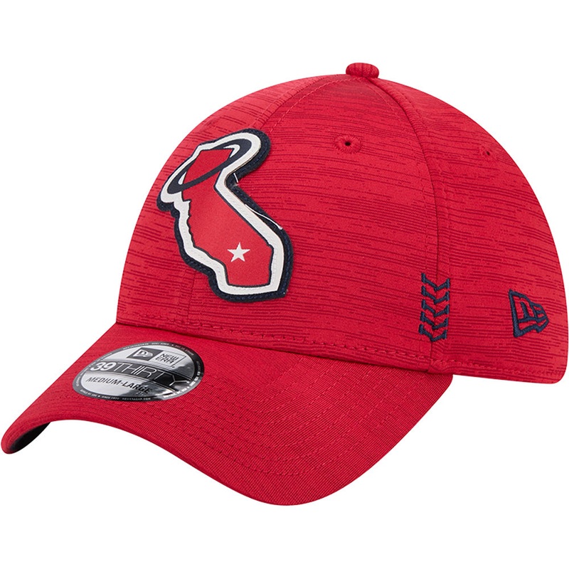 MLB Los Angeles Angels New Era 2024 Clubhouse 39THIRTY Flex Fit Hat – Red