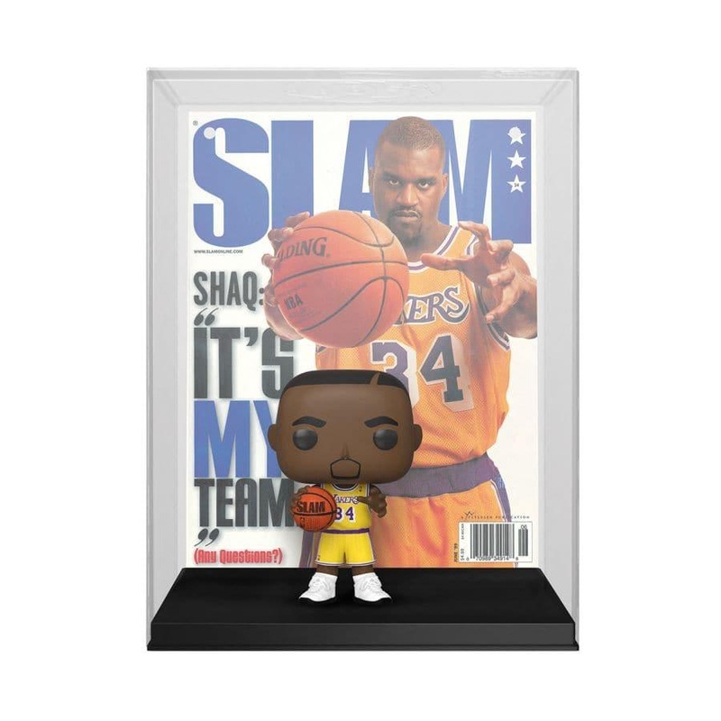 Shaquille O’Neal Los Angeles Lakers Funko NBA Slam Magazine Pop Figure – Yellow