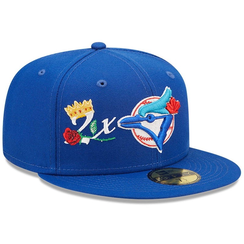 Toronto Blue Jays New Era MLB Crown Champs 59FIFTY Fitted Hat – Blue