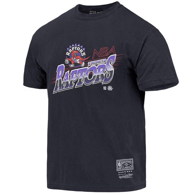 Toronto Raptors Mitchell & Ness NBA Last Second Shot Vintage T-Shirt – Faded Black