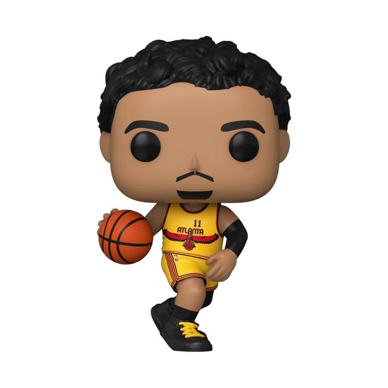 Trae Young Atlanta Hawks Funko NBA City Edition Pop 3.75″ Figure – Yellow