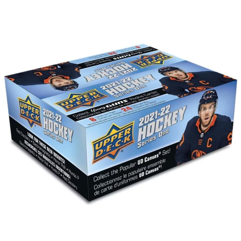Upper Deck 21-22 NHL Series 1 Hockey Trading Card Retail Box