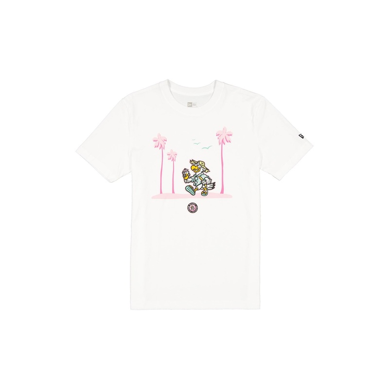 Biloxi Shuckers Theme Night White T-Shirt
