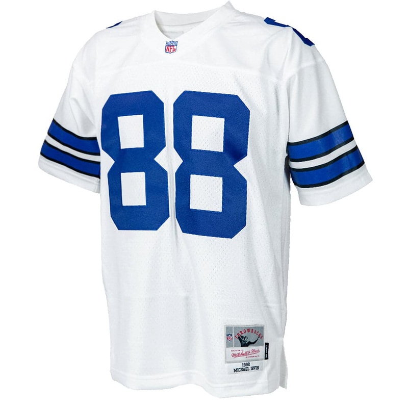 Michael Irvin Dallas Cowboys 92-93 Mitchell & Ness NFL Throwback Legacy Jersey – White