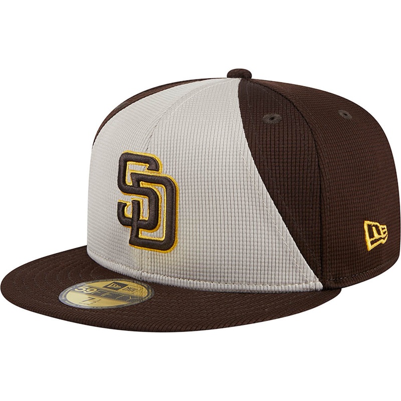 MLB San Diego Padres New Era 2025 Batting Practice 59FIFTY Fitted Hat – Brown
