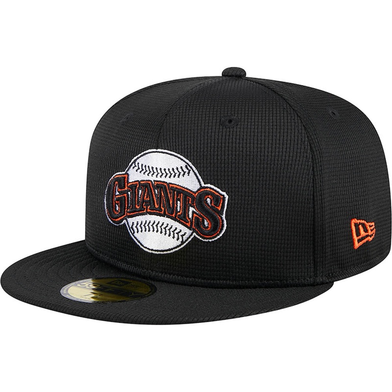 MLB San Francisco Giants New Era 2025 Batting Practice 59FIFTY Fitted Hat – Black