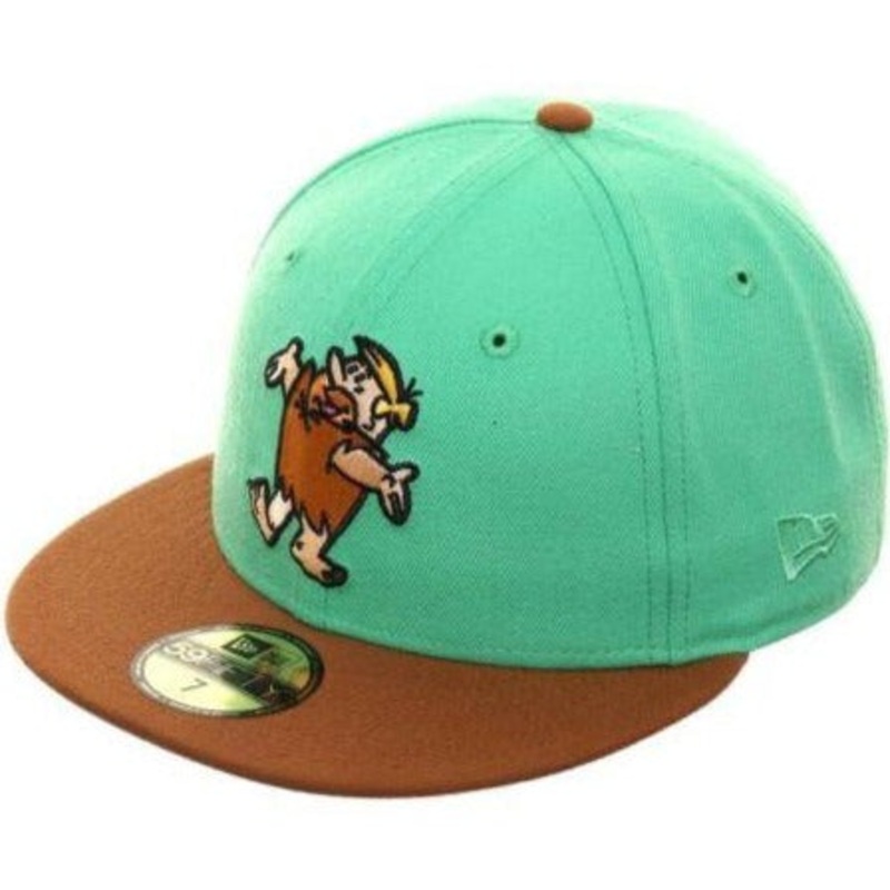 New Era Barney Rubble Mint Green 59FIFTY Fitted Hat