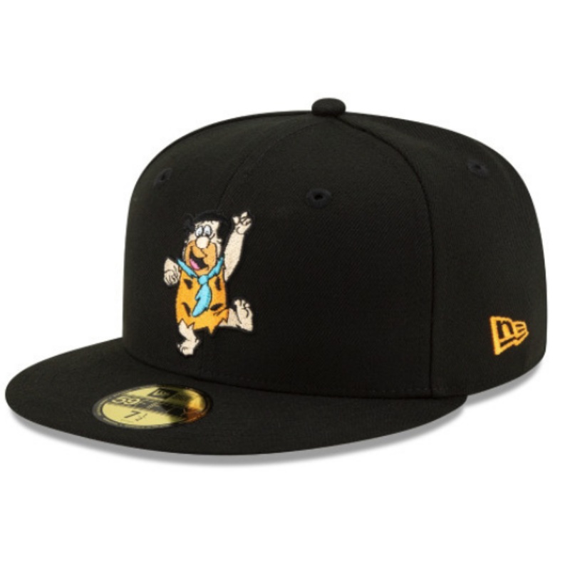 New Era Black Fred Flintstones 59FIFTY Fitted Hat