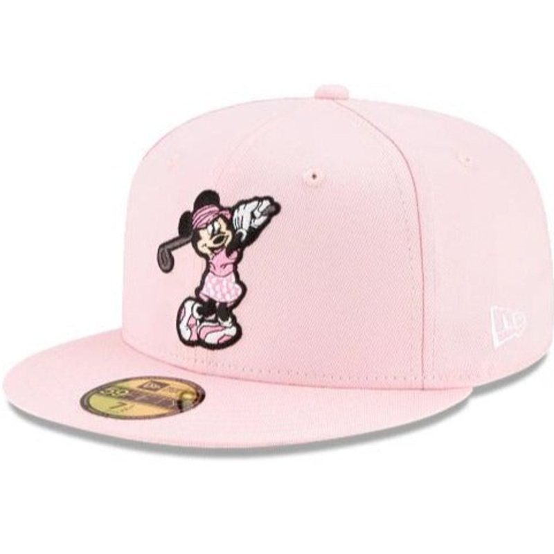 New Era Minnie Mouse Golfing Pink 59FIFTY Fitted Hat