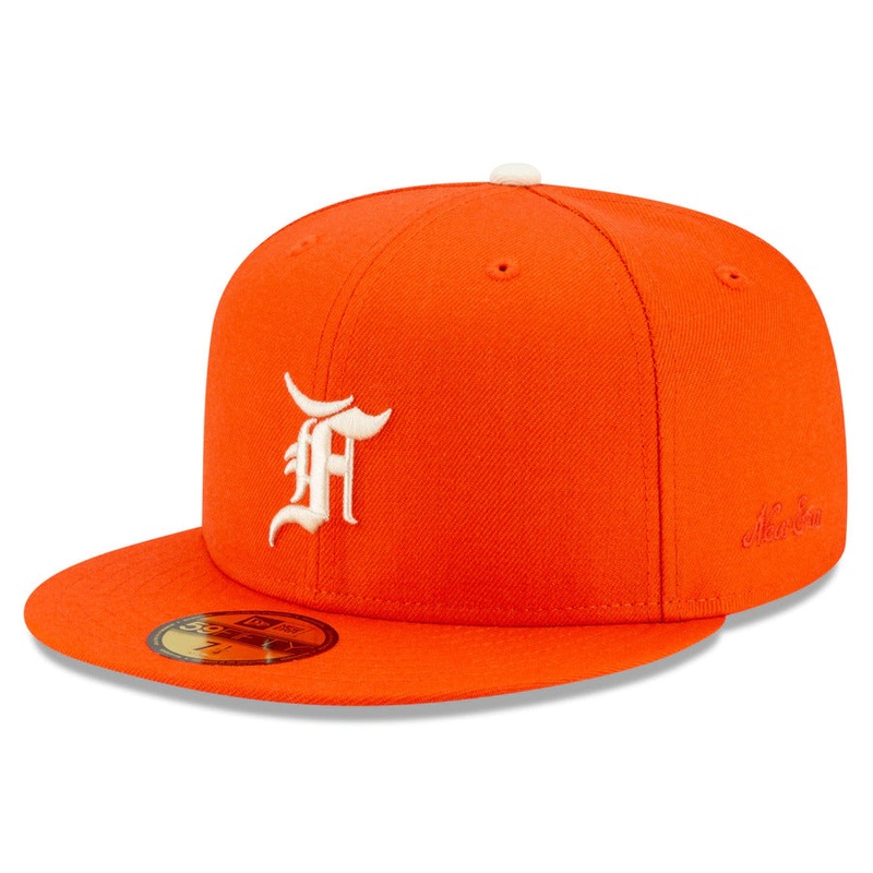New Era X Fear of God (Orange) 59Fifty Fitted Hat