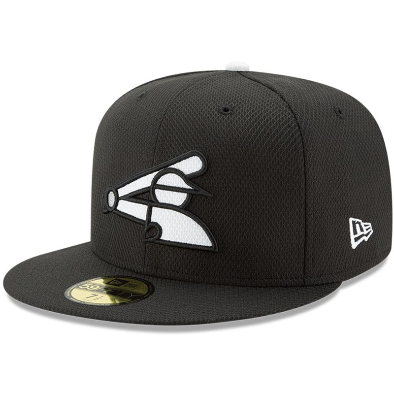 Chicago White Sox New Era MLB Alt Diamond Era Performance 59FIFTY Fitted Hat – Black