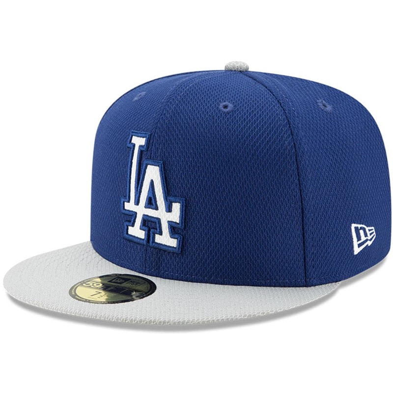 Los Angeles Dodgers New Era MLB Alt Diamond Era Performance 59FIFTY Fitted Hat – Blue