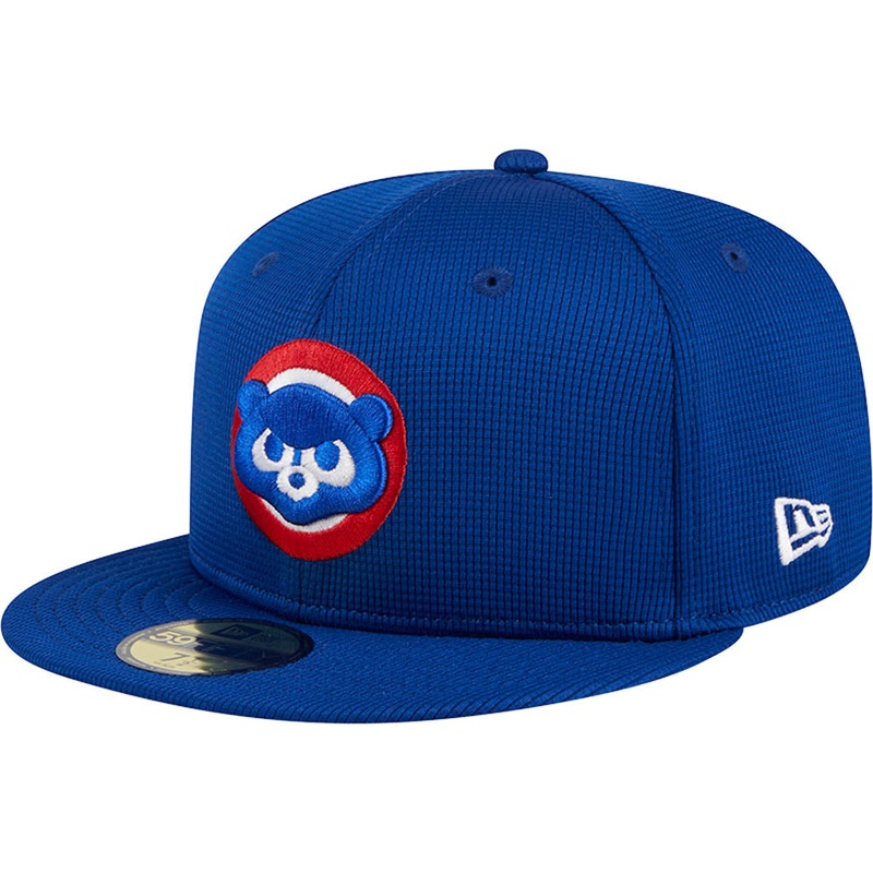 MLB Chicago Cubs New Era 2025 Batting Practice 59FIFTY Fitted Hat – Blue