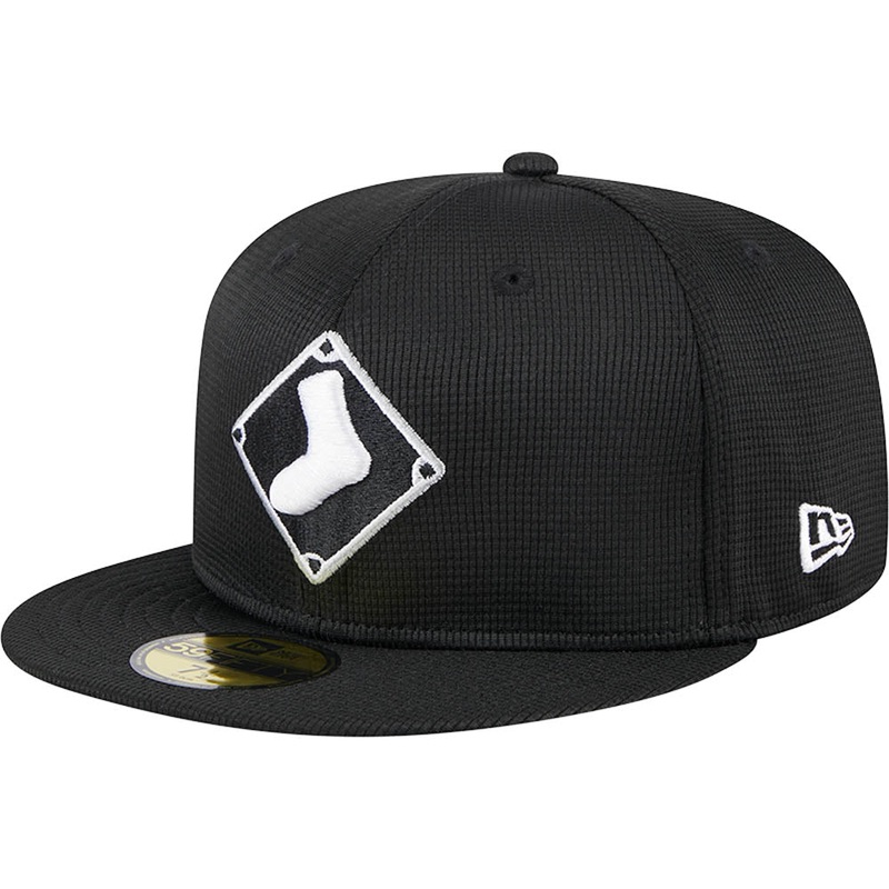 MLB Chicago White Sox New Era 2025 Batting Practice 59FIFTY Fitted Hat – Black