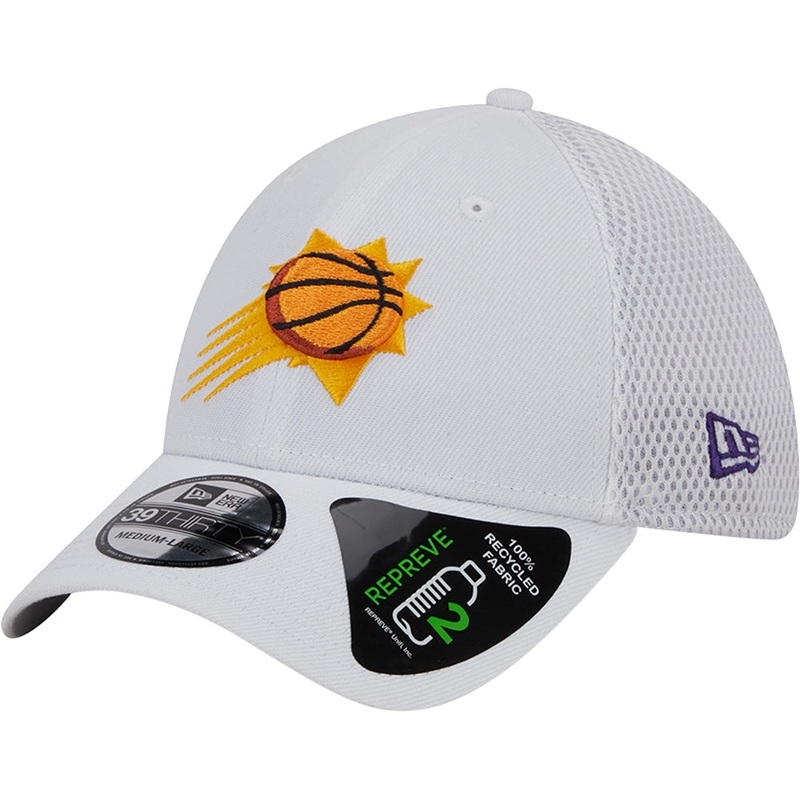 NBA Phoenix Suns New Era Gameday 39THIRTY Flex Fit Hat – White