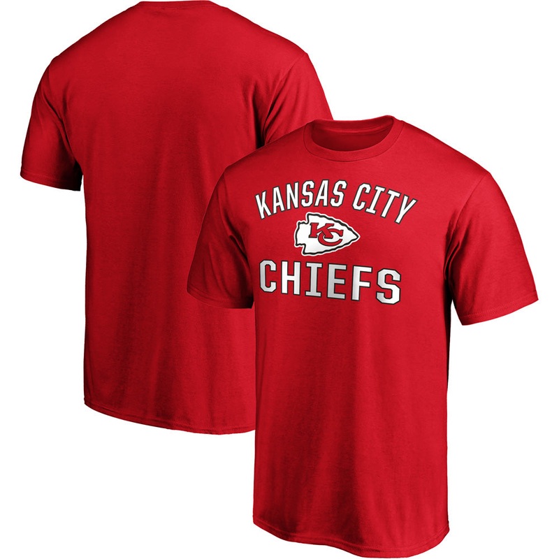 NFL Kansas City Chiefs Fanatics Victory Arch T-Shirt – Red