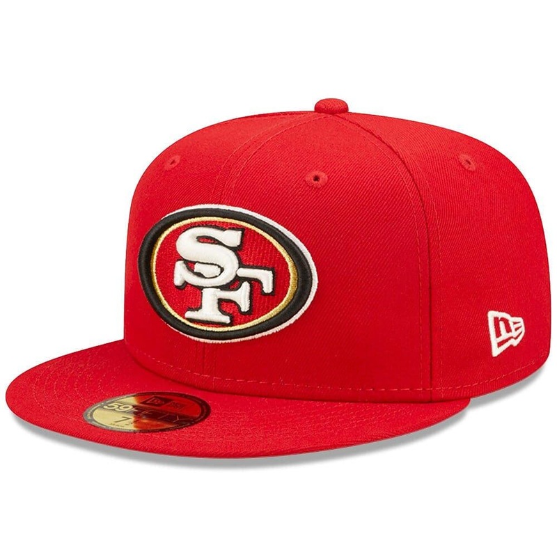San Francisco 49ers New Era NFL Team 59FIFTY Fitted Hat – Red