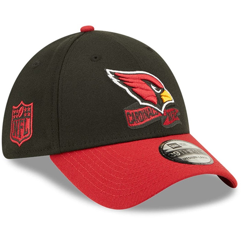 Arizona Cardinals New Era NFL 22 Sideline Secondary 39THIRTY Stretch Fit Hat – Black