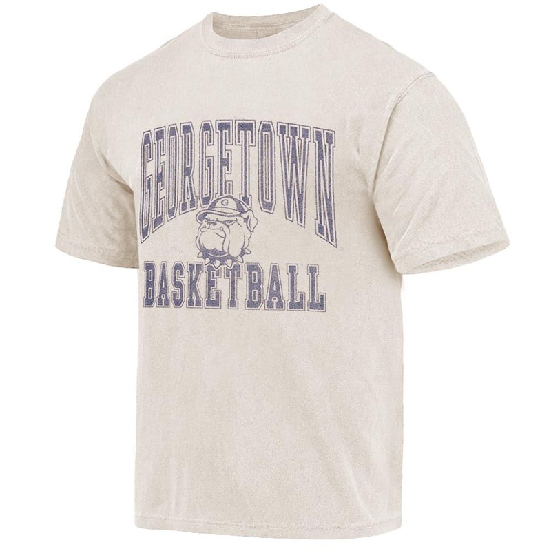 Georgetown Hoyas NCAA Team Arch Vintage T-Shirt – Faded Grey