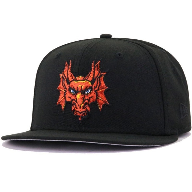 New Era Dayton Dragons Black Pocket Freak 59FIFTY Fitted Hat