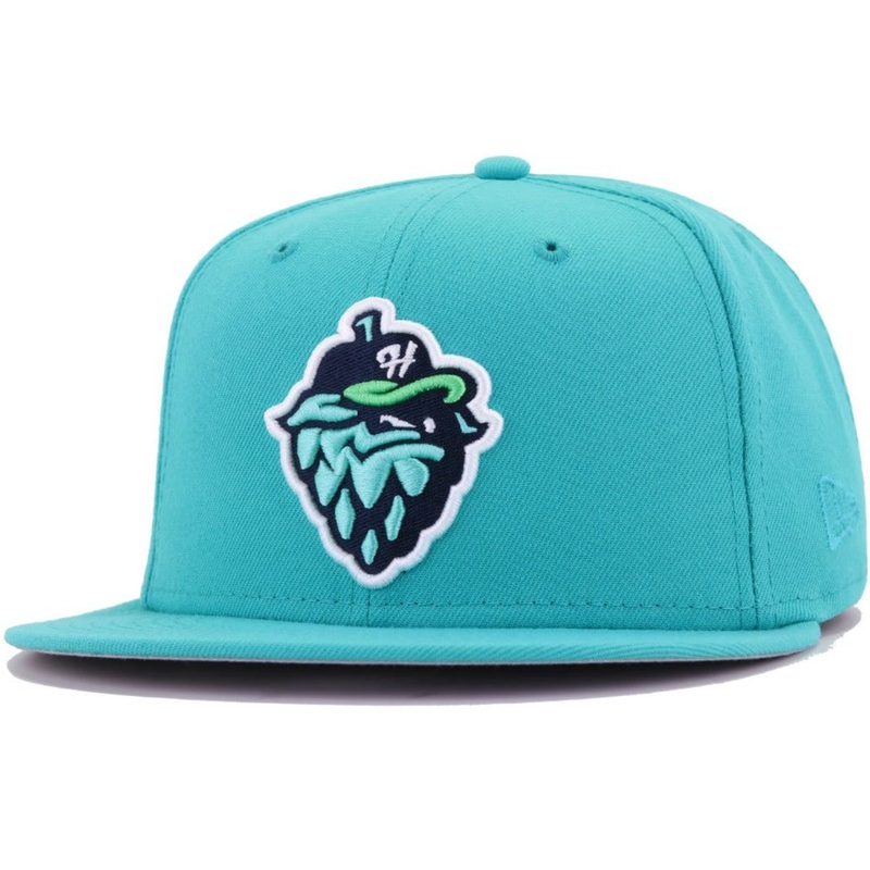 New Era Hillsboro Hops Teal Pocket Freak 59FIFTY Fitted Hat