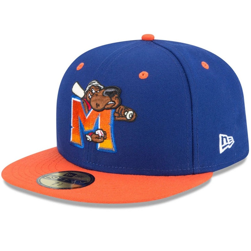 New Era Midland RockHounds AC Blue/Orange 59FIFTY Fitted Hat