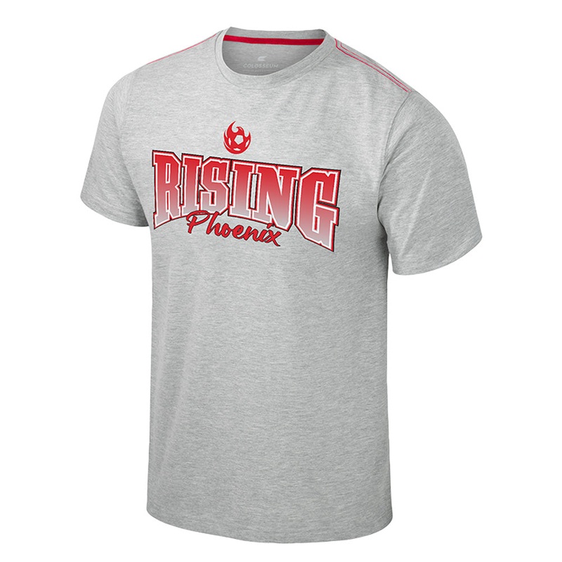 Phoenix Rising Colosseum Roy Dual-Blend T-Shirt – Heather Gray