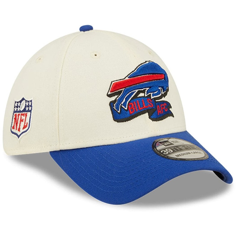 Buffalo Bills New Era NFL 22 Sideline 39THIRTY Stretch Fit Hat – Chrome White