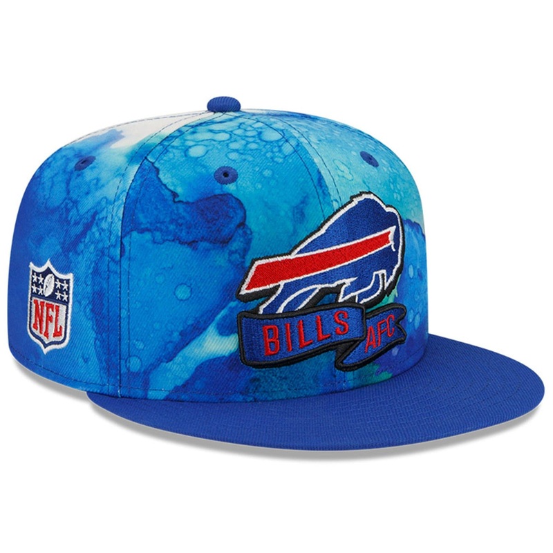 Buffalo Bills New Era NFL 22 Sideline Ink 9FIFTY Snapback Hat – Blue