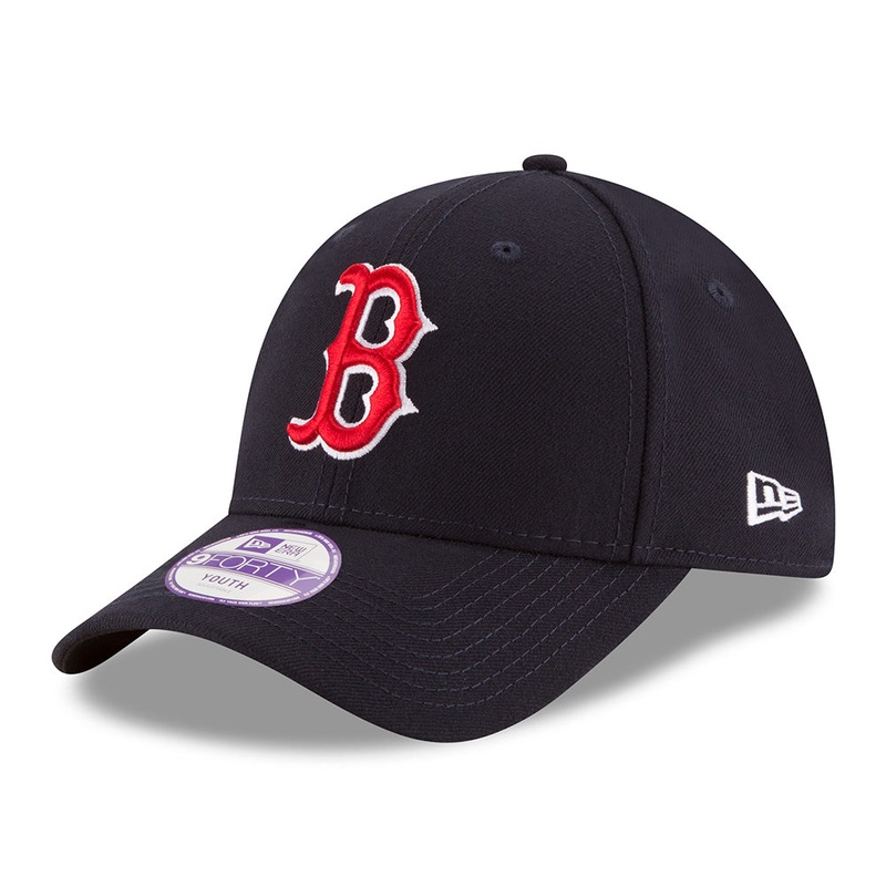 MLB Boston Red Sox Youth New Era The League 9FORTY Adjustable Hat – Navy
