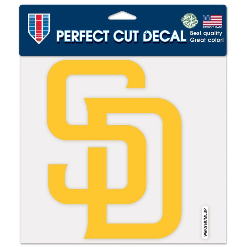 MLB San Diego Padres WinCraft 8″ x 8″ Logo Decal