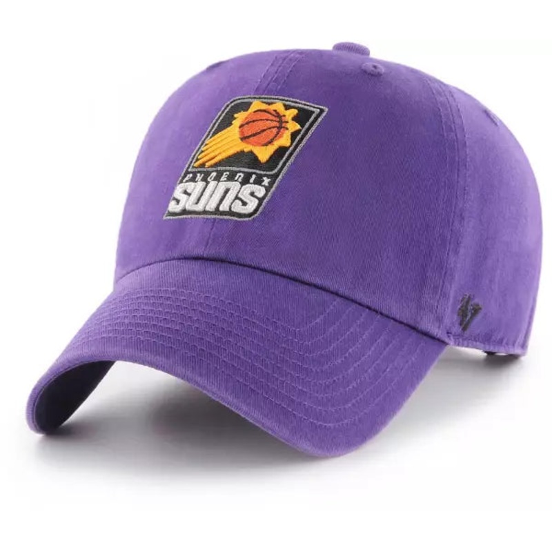 NBA Phoenix Suns ’47 Brand Primary Logo Clean Up Hat – Purple