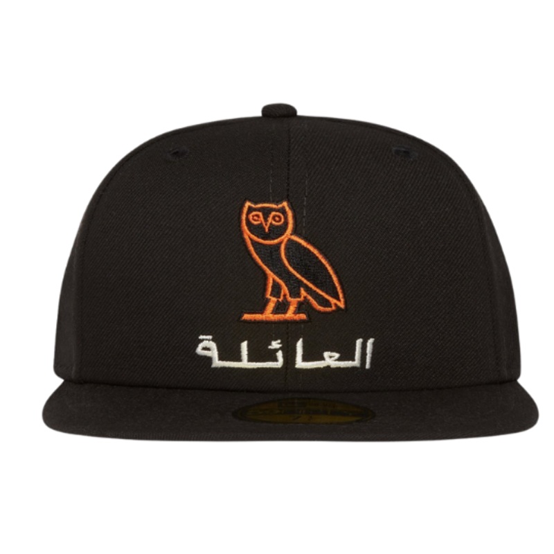 New Era Drake Family Owl Black 59FIFTY Fitted Hat