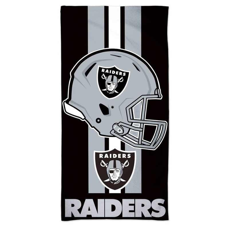 NFL Las Vegas Raiders WinCraft 30″ x 60″ Beach Towel