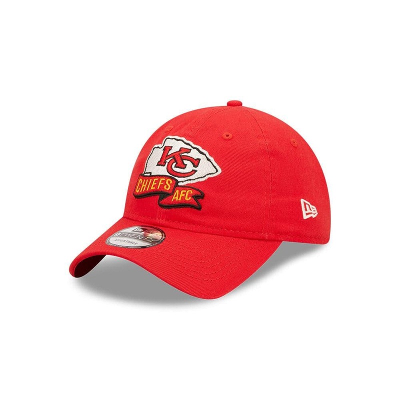 Childs Kansas City Chiefs New Era NFL 22 Sideline 9TWENTY Strapback Hat – Red