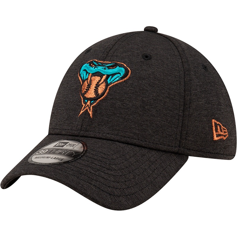 MLB Arizona Diamondbacks New Era Alternate Shadow Land 39THIRTY Flex Fit Hat – Black
