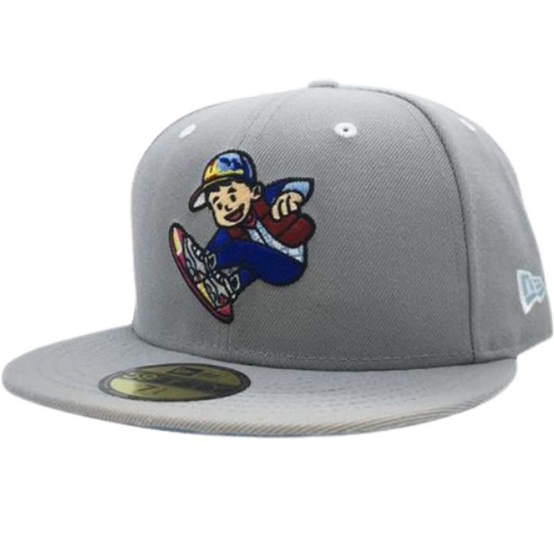 New Era “Back To The Fitted” Grey 59FIFTY Fitted Hat