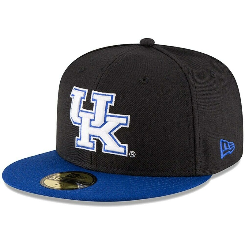 New Era Black/Royal Kentucky Wildcats Basic 59FIFTY Fitted Hat