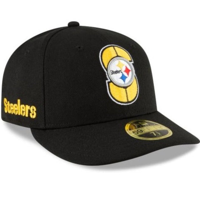 New Era Pittsburgh Steelers Logo Mix Low Profile 59fifty Fitted Hat
