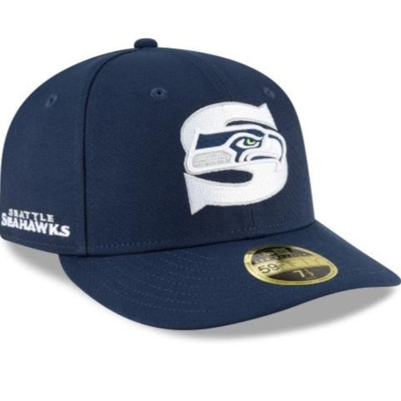 New Era                                                 Seattle Seahawks Logo Mix Low Profile 59fifty Fitted Hat