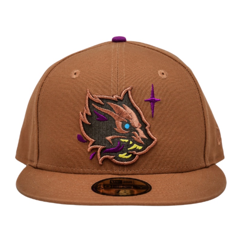 New Era Timber Wolf Light Bronze Timber Collection 59FIFTY Fitted Hat